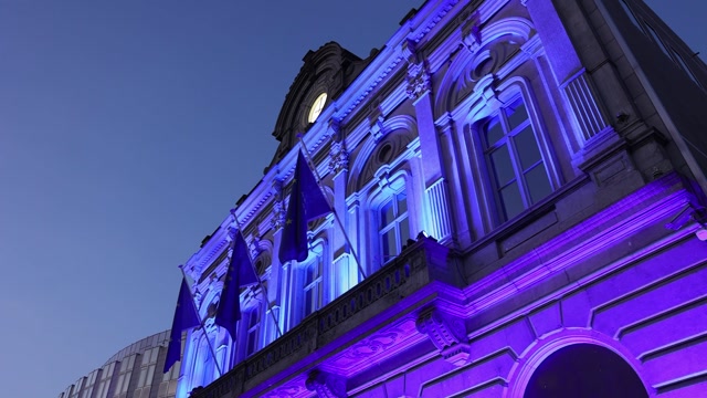 International Missing Children's Day 2026: EP buildings light up in blue to mark the International Missing Children's Day 2026